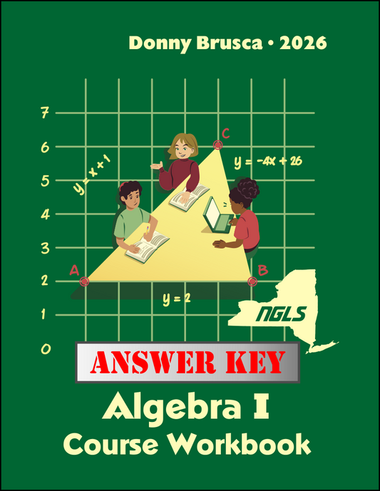 Answer Key - Algebra I Course Workbook: 2026
