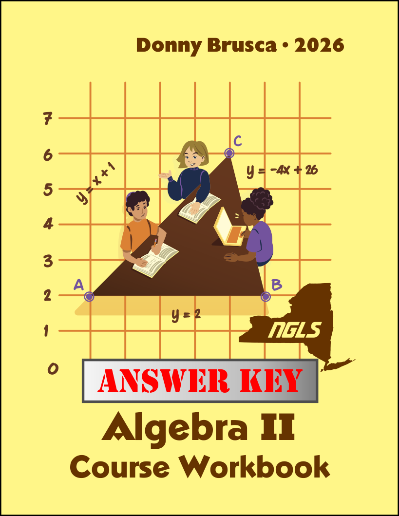Answer Key - Algebra II Course Workbook: 2026